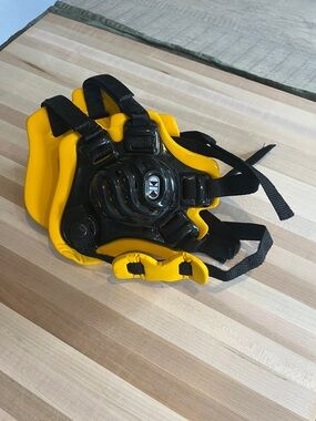 Cliff Keen F5 Tornado Wrestling Headgear Yellow/black.